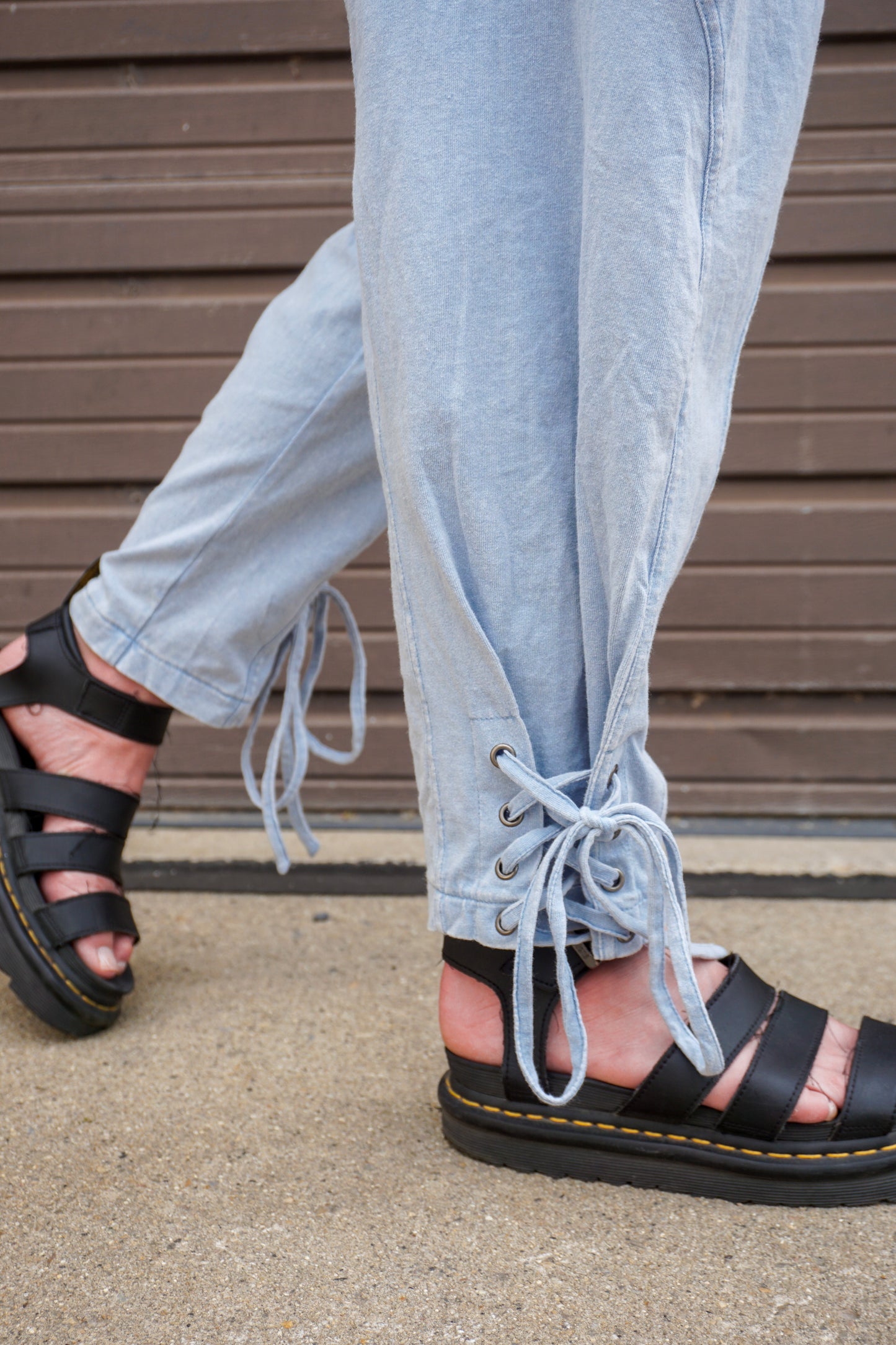 Jasmine Joggers in Sky Blue