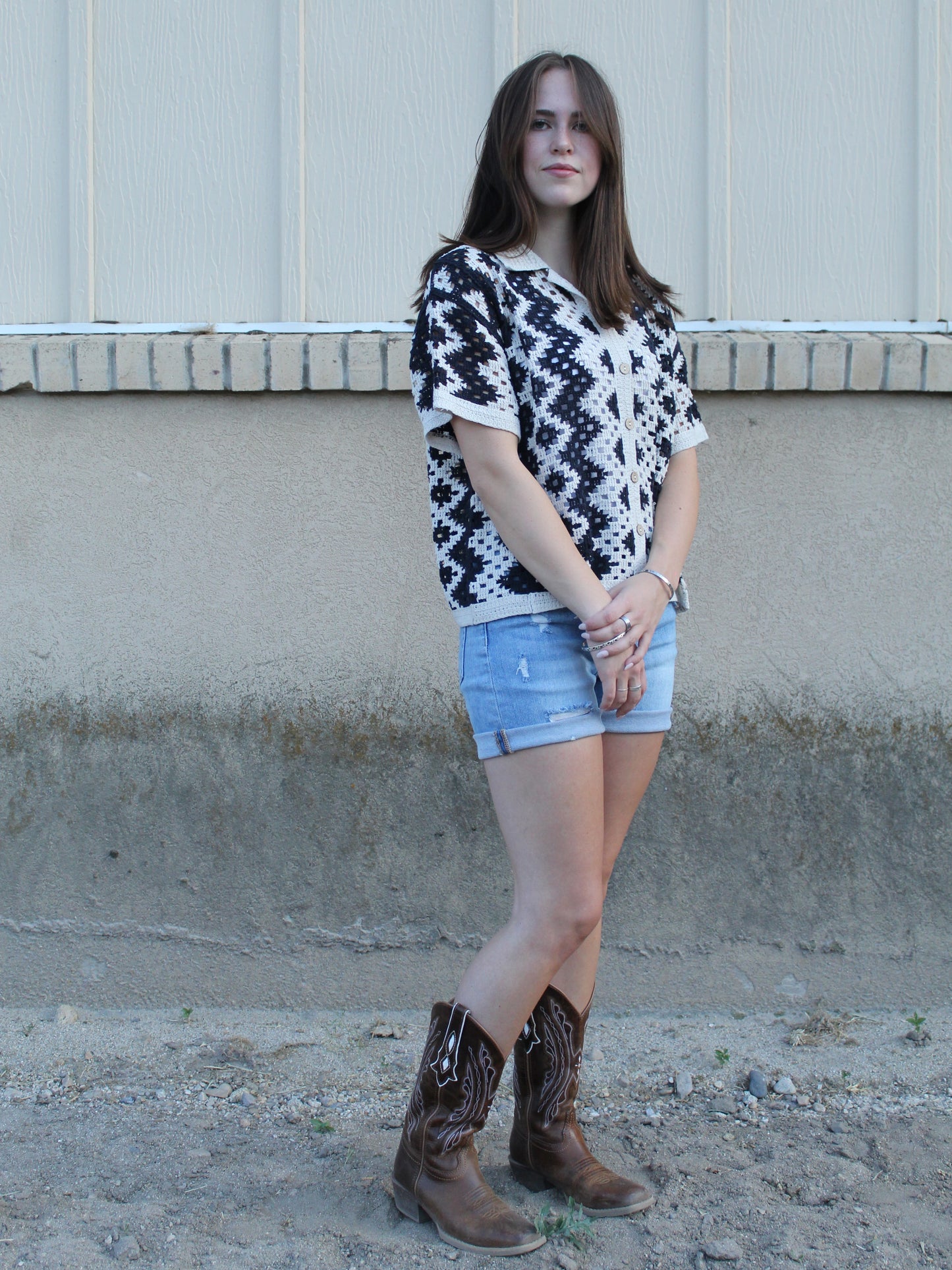 Stay Wild Crochet Top