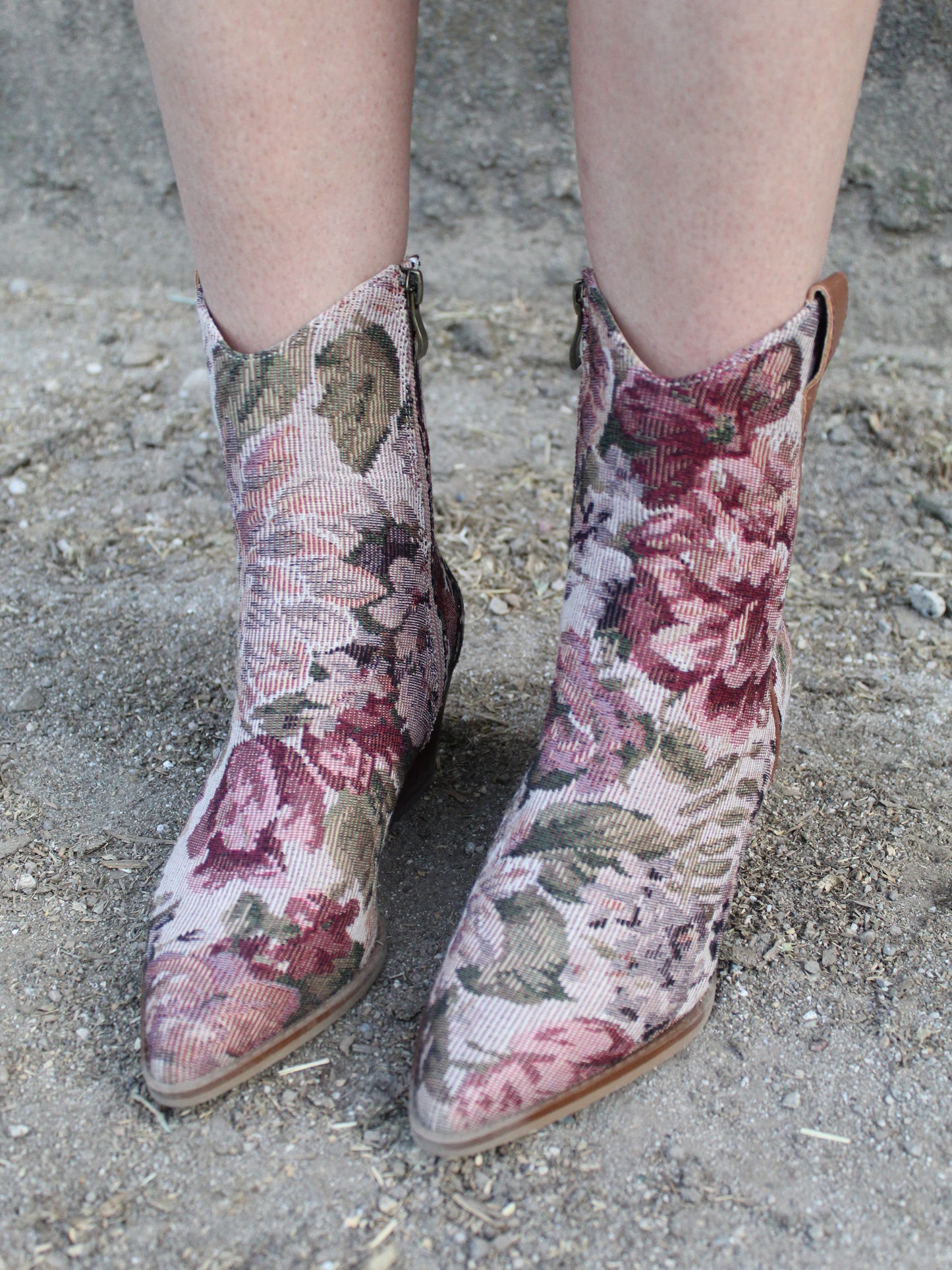 The Evie Floral Cowgirl Boot