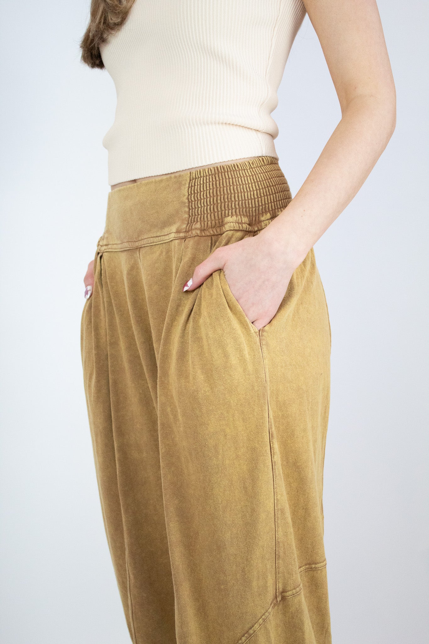 Jasmine Joggers in Marigold