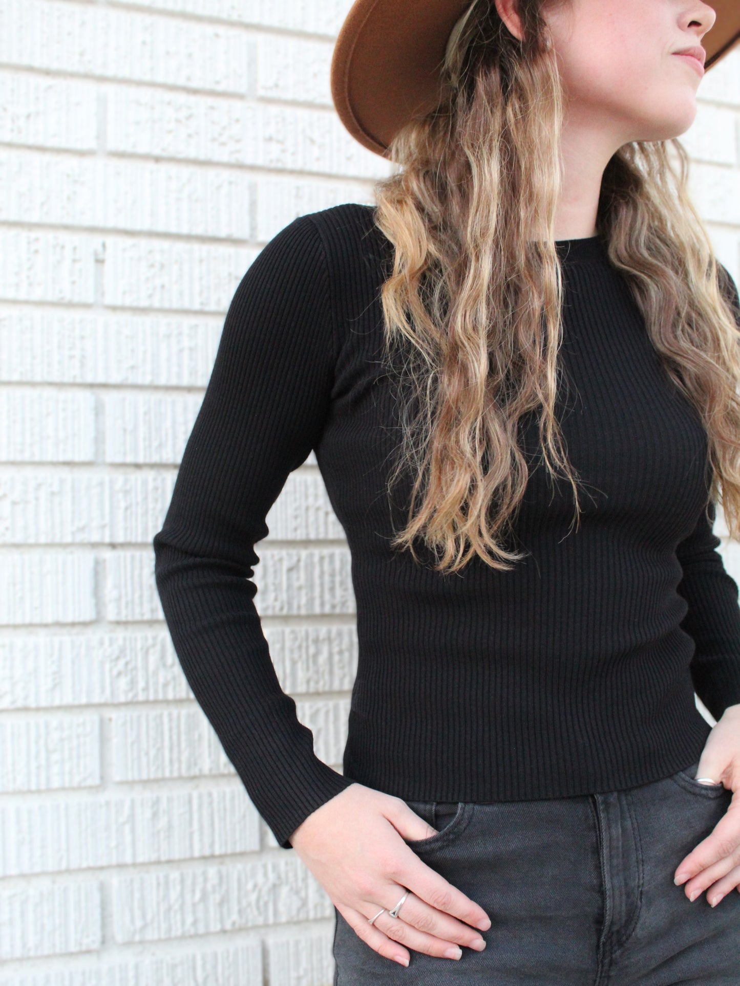 The Austin Sweater in Black