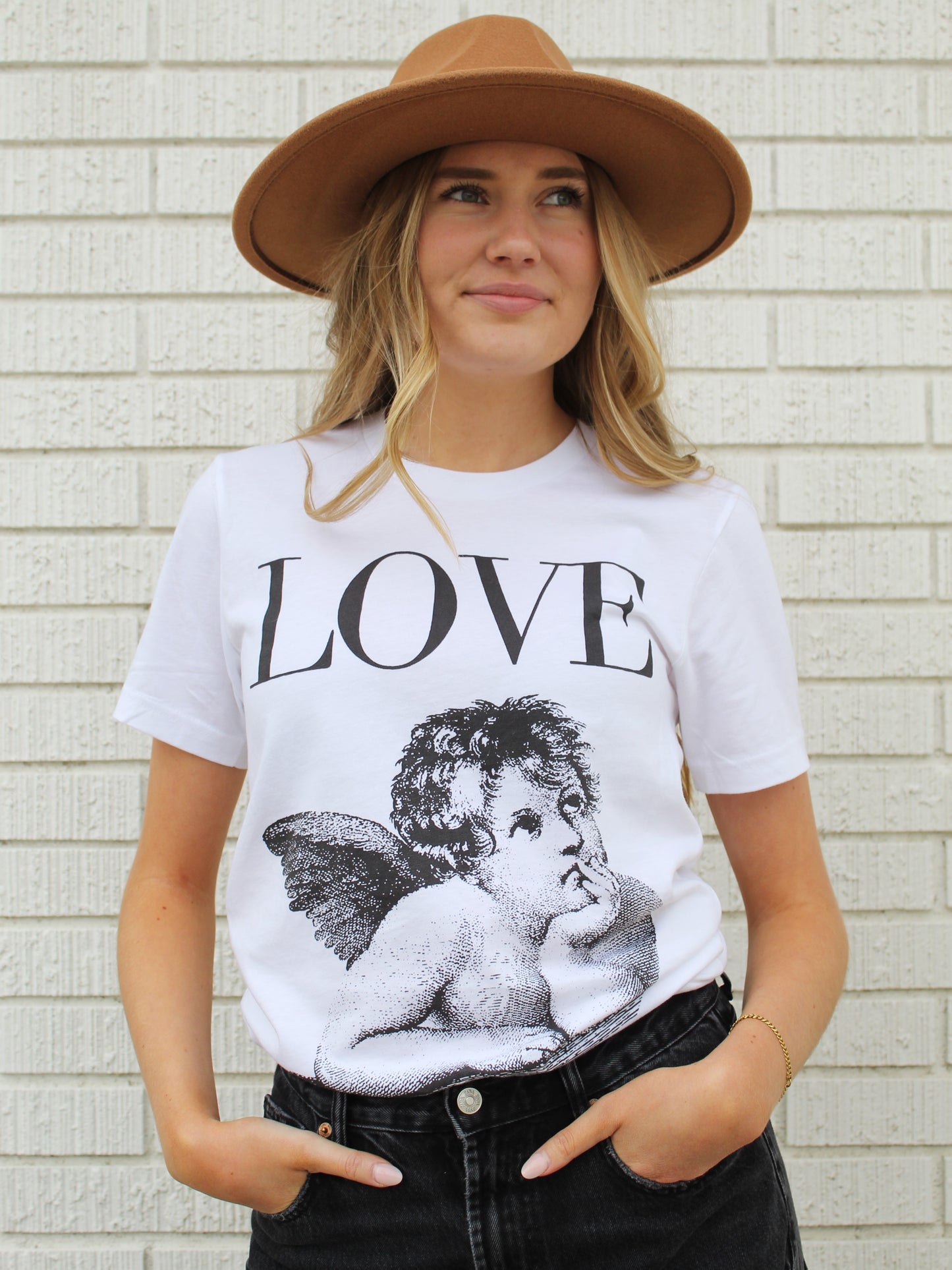 Cupid ‘LOVE’ Graphic Tee