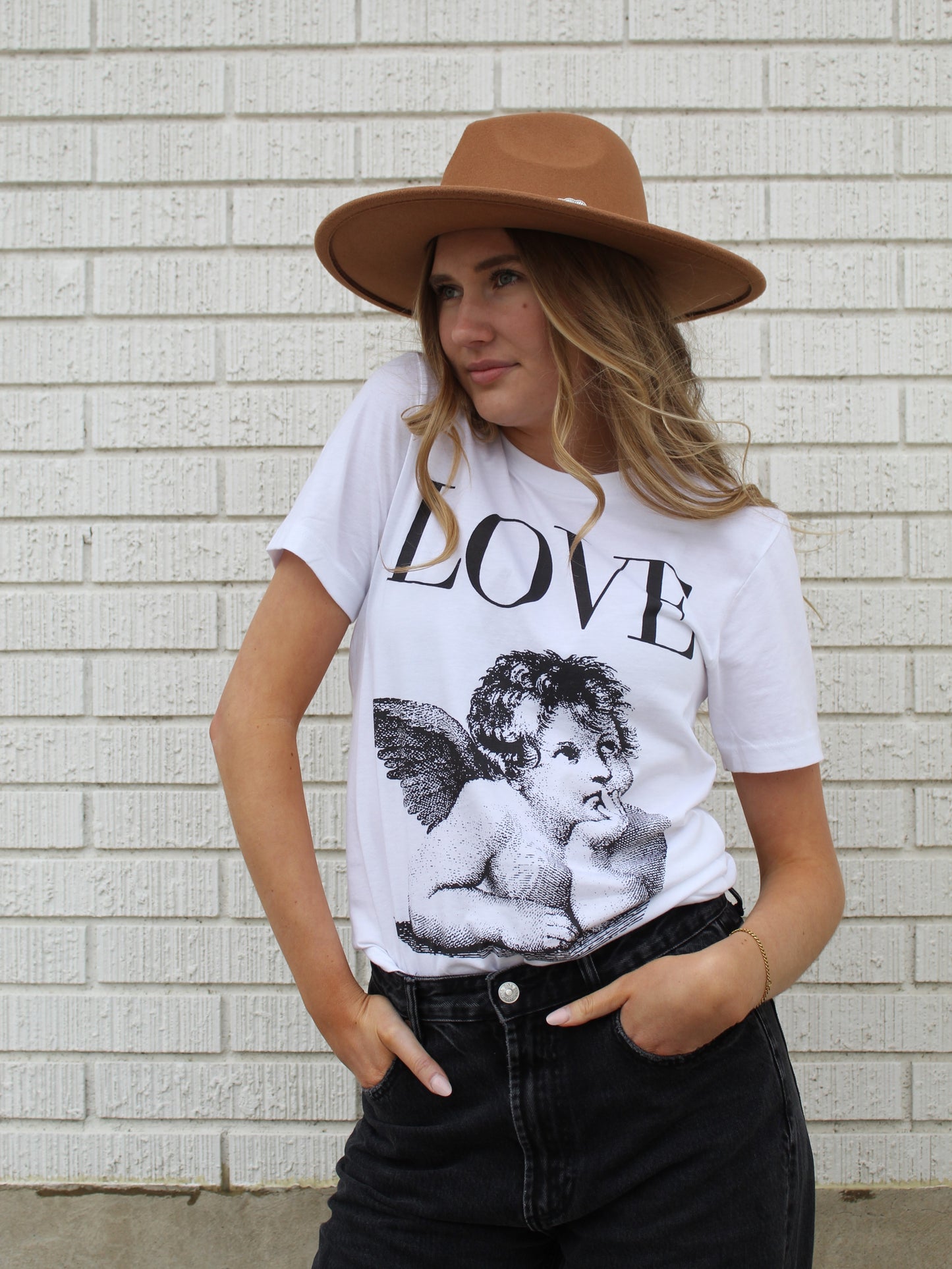 Cupid ‘LOVE’ Graphic Tee