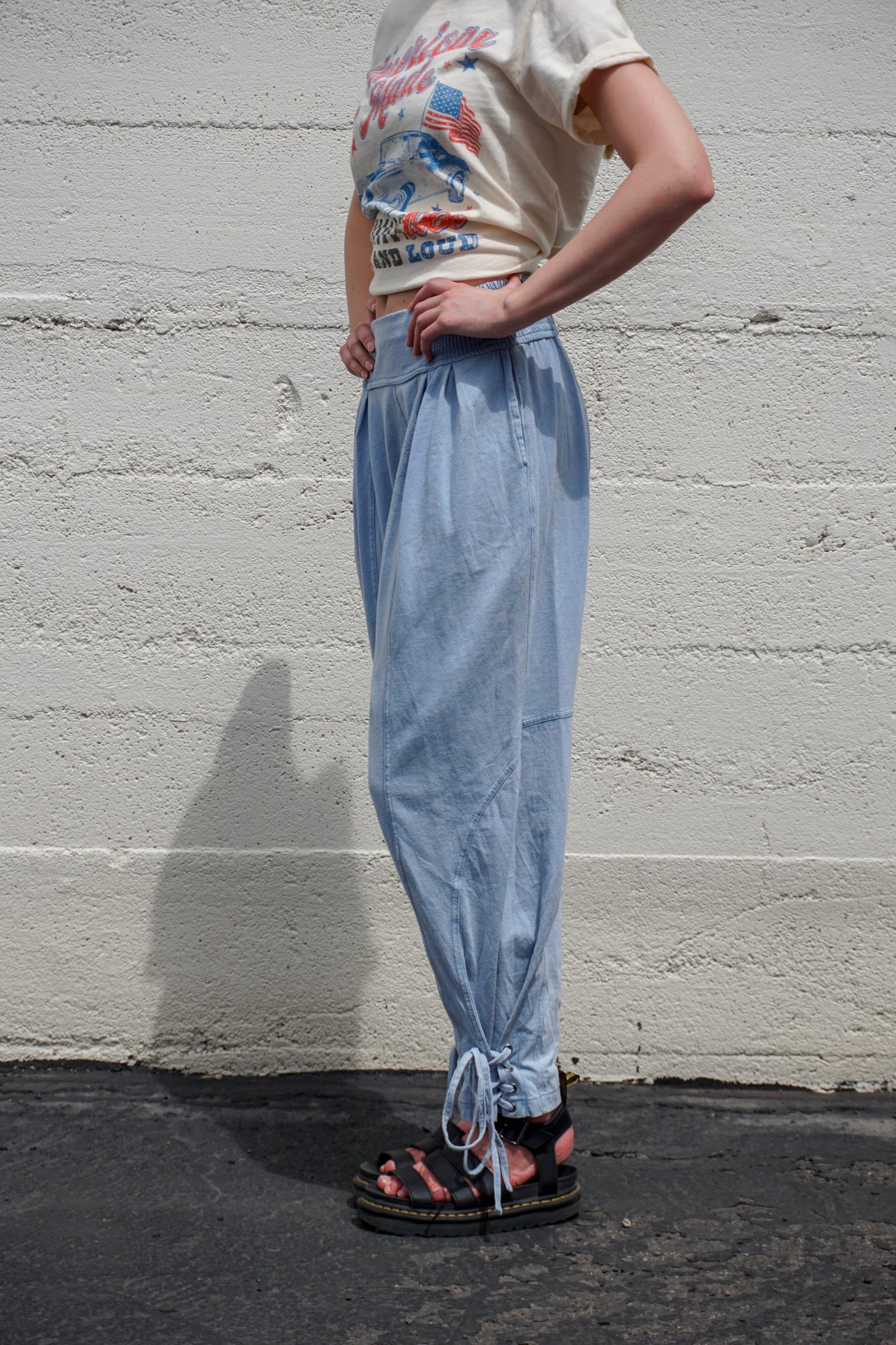 Jasmine Joggers in Sky Blue