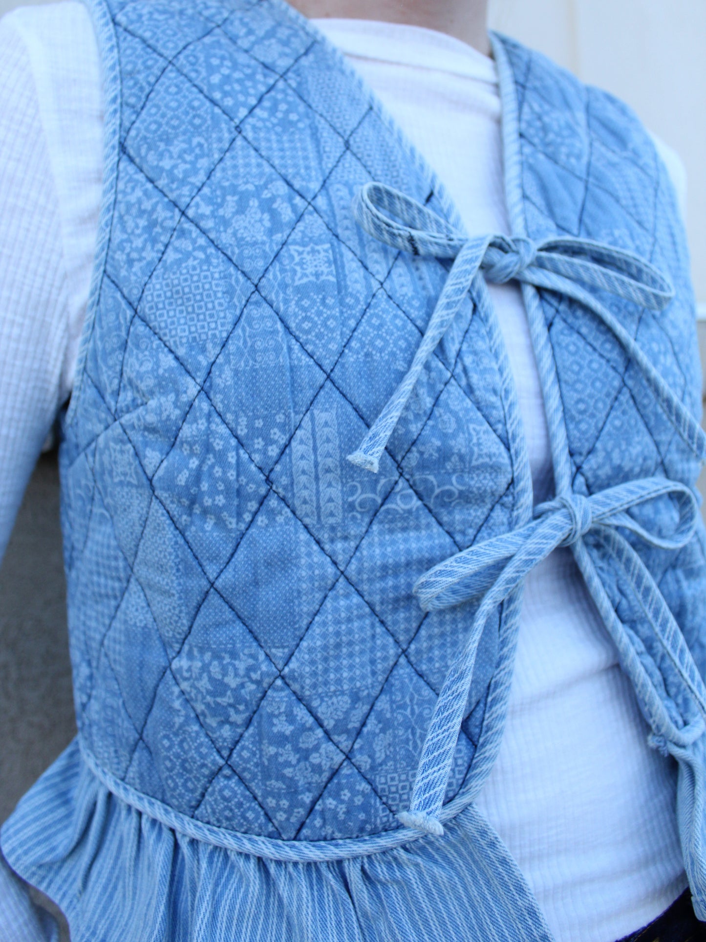 Evermore Floral Quilted Vest