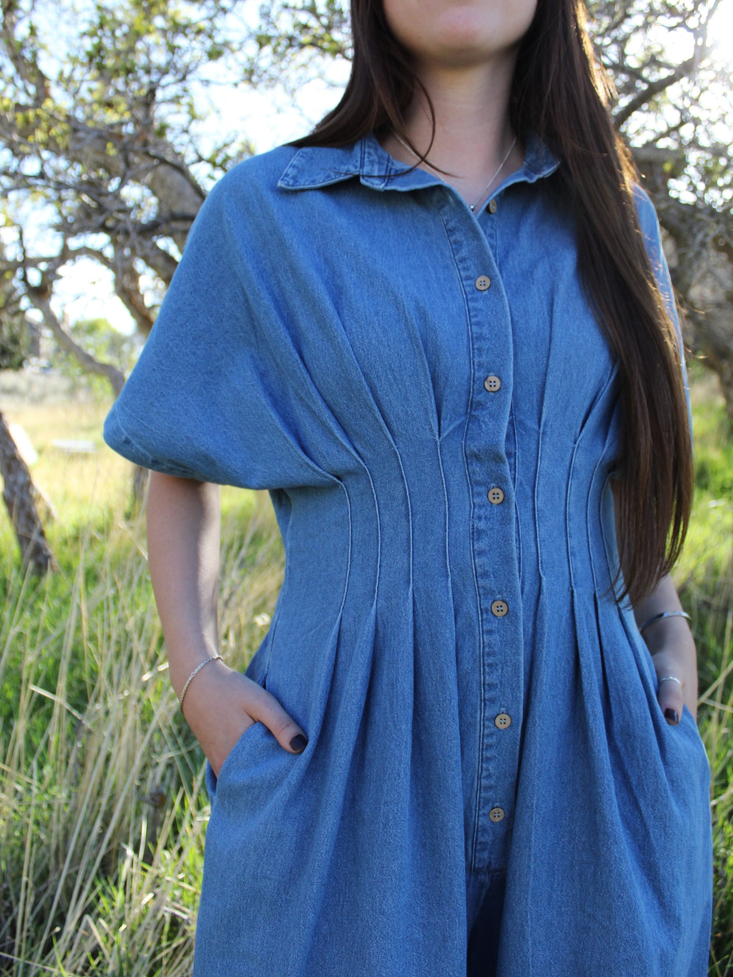For the Love of Denim Jumpsuit