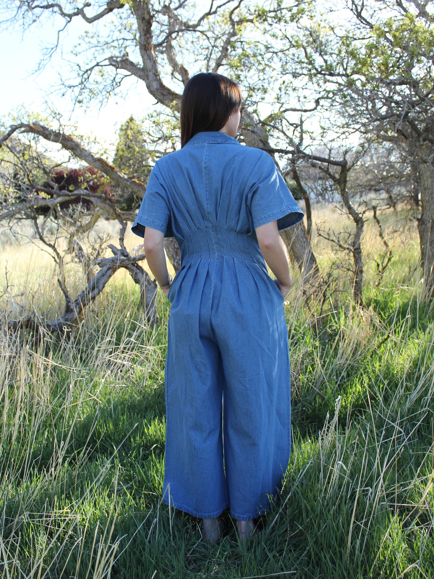 For the Love of Denim Jumpsuit