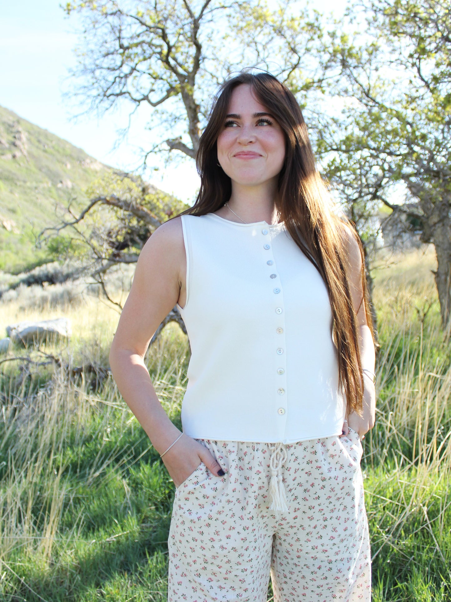 A Garden Walk Knit Tank