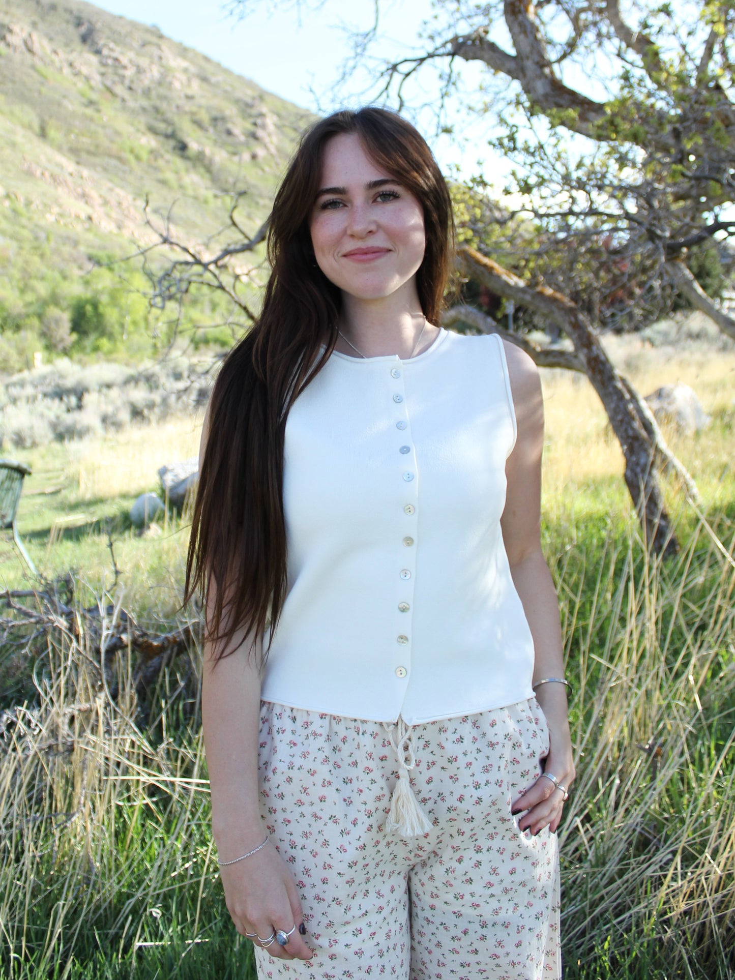 A Garden Walk Knit Tank