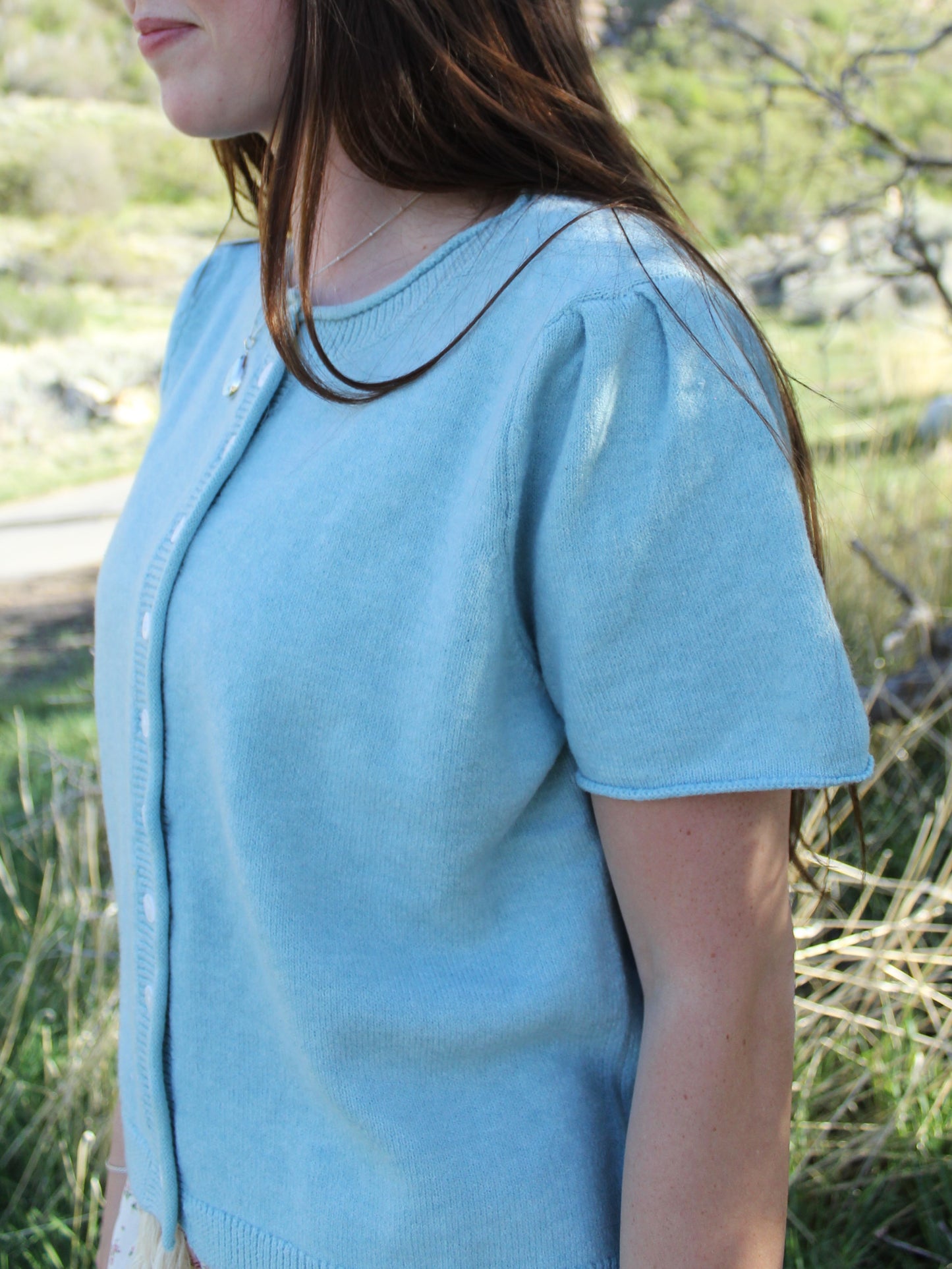 Cloud 9 Cardigan Knit Top