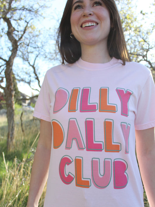 ‘DILLY DALLY CLUB’ Graphic Tee