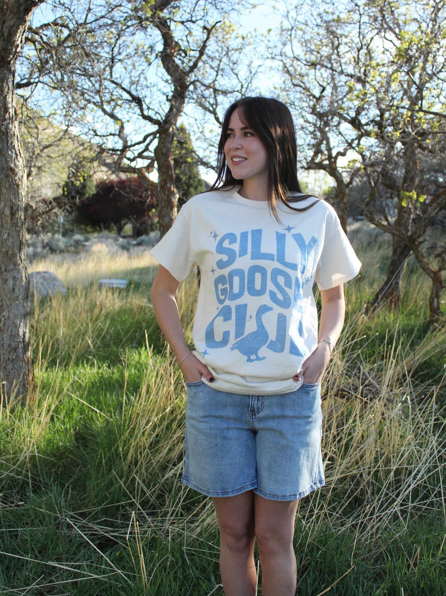 ‘SILLY GOOSE CLUB’ Graphic Tee