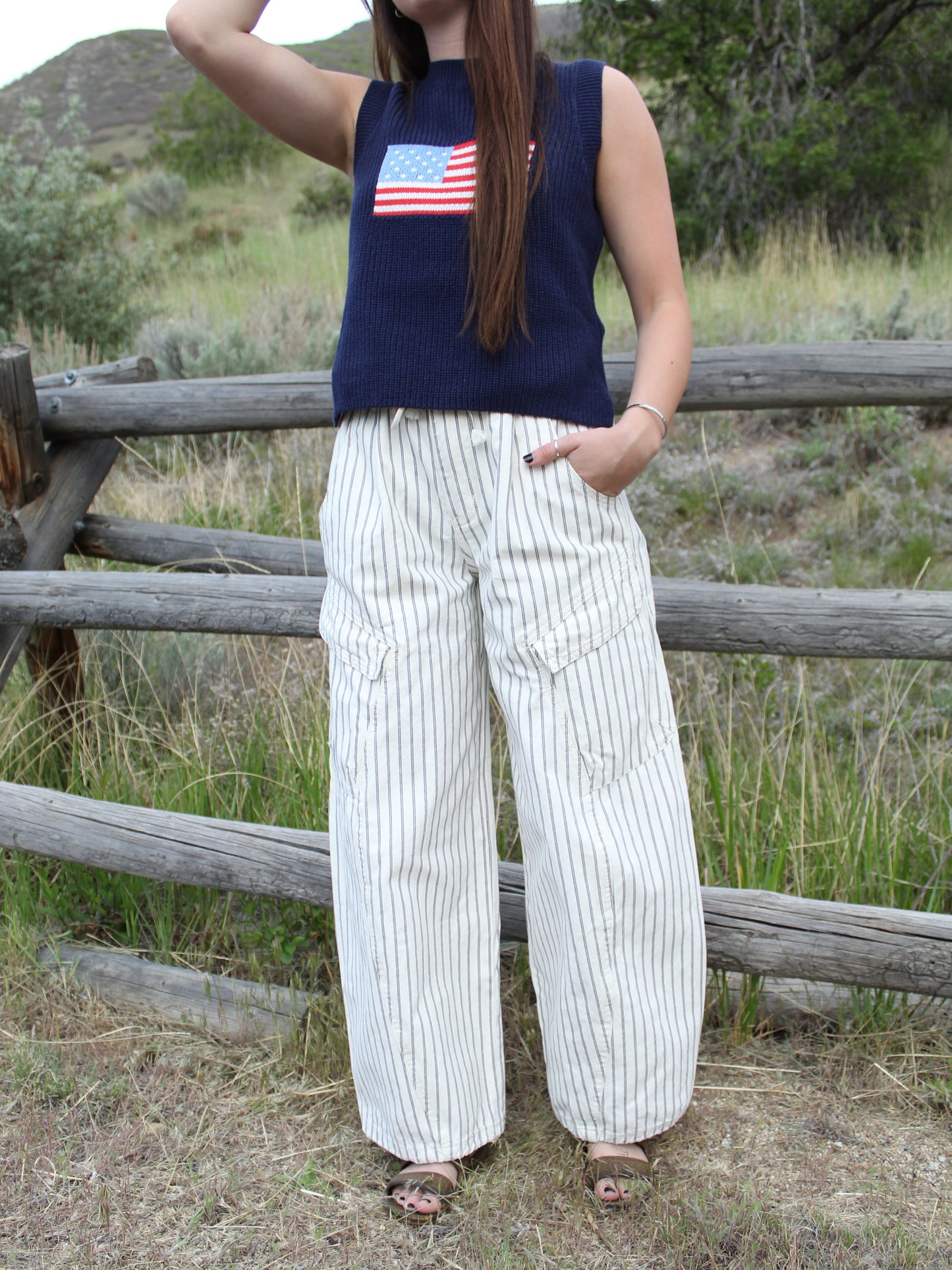 The Valley Striped Pant