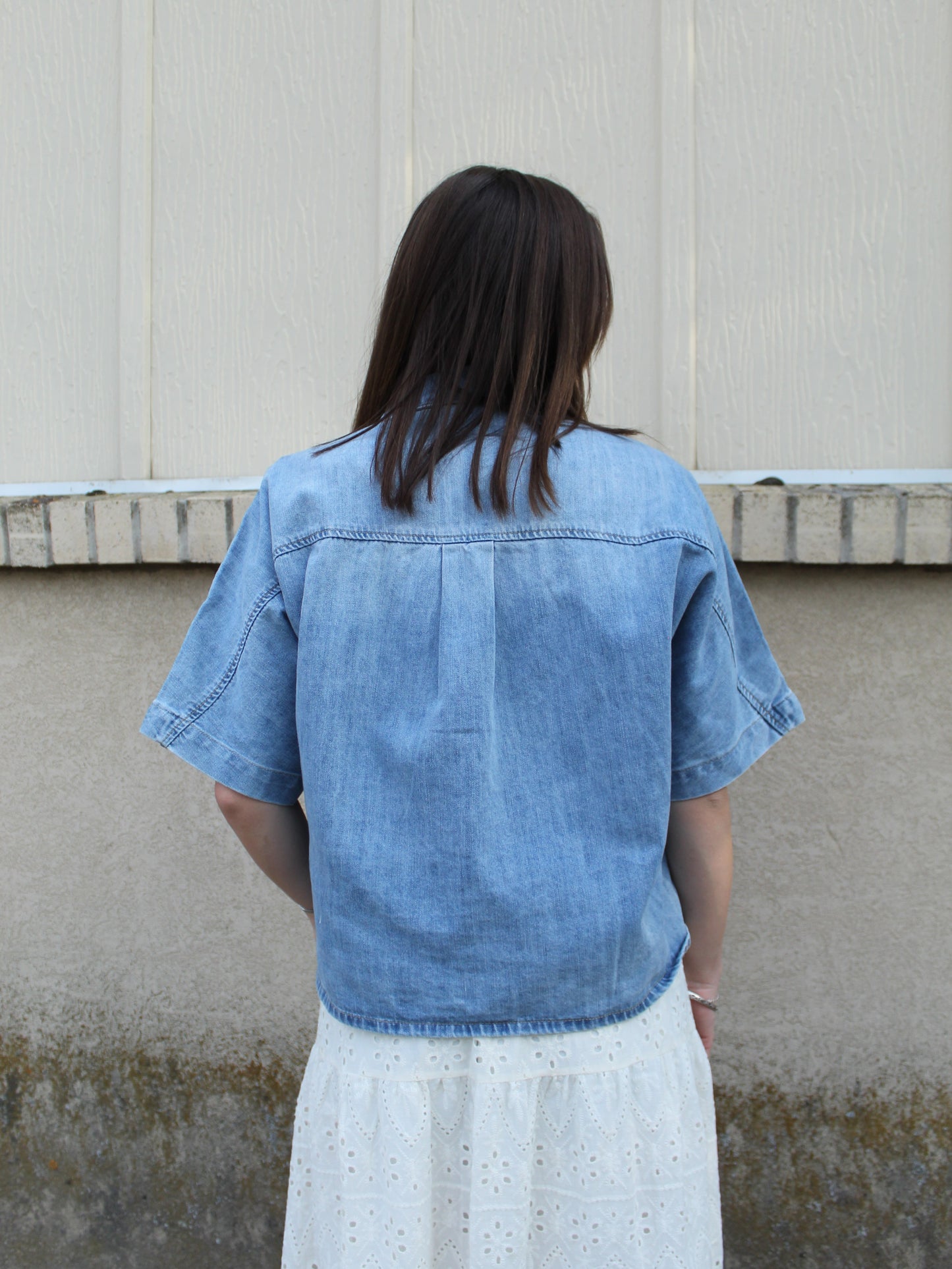 Easy Goes It Denim Top