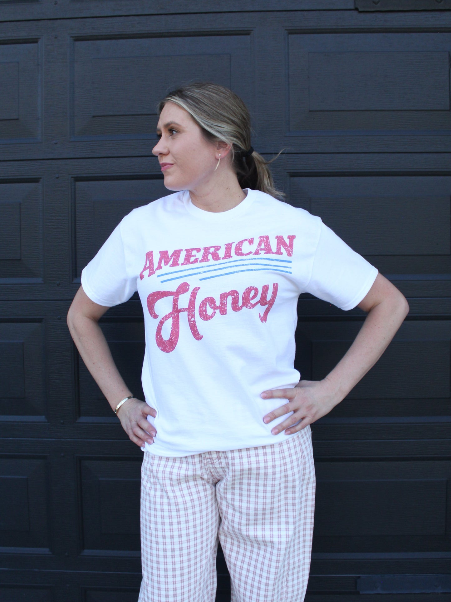 "American Honey" Oversized Graphic Tee