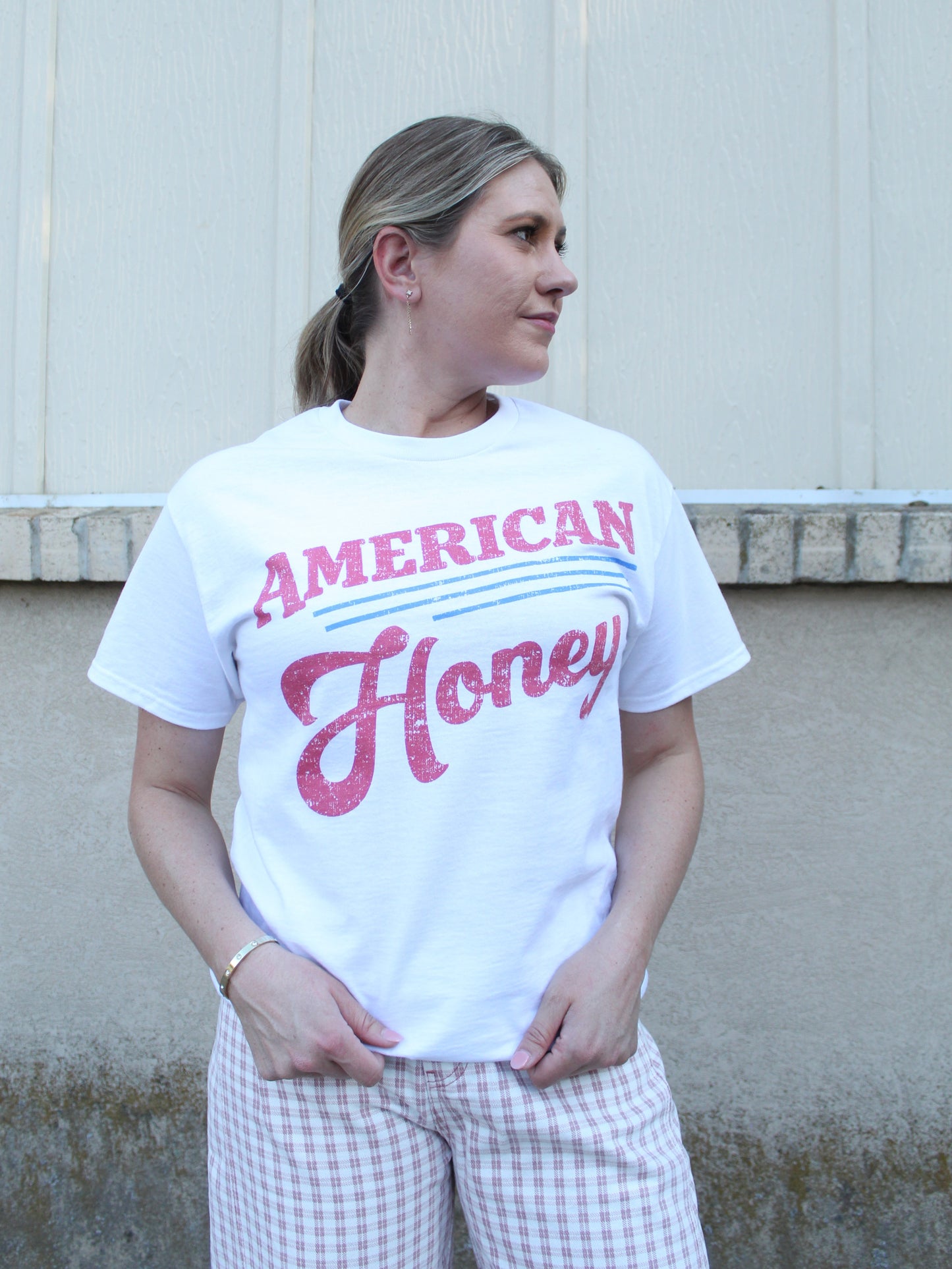 "American Honey" Oversized Graphic Tee