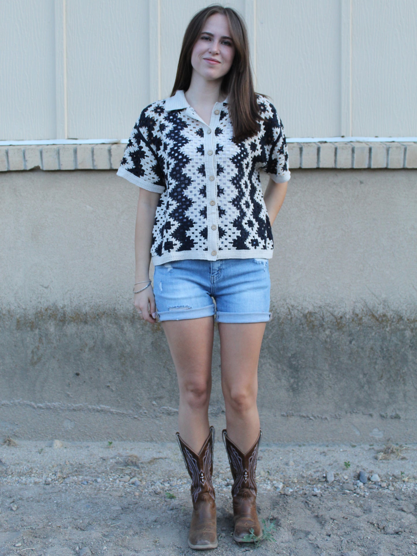 Stay Wild Crochet Top