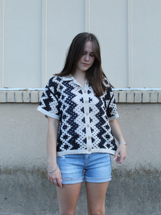 Stay Wild Crochet Top
