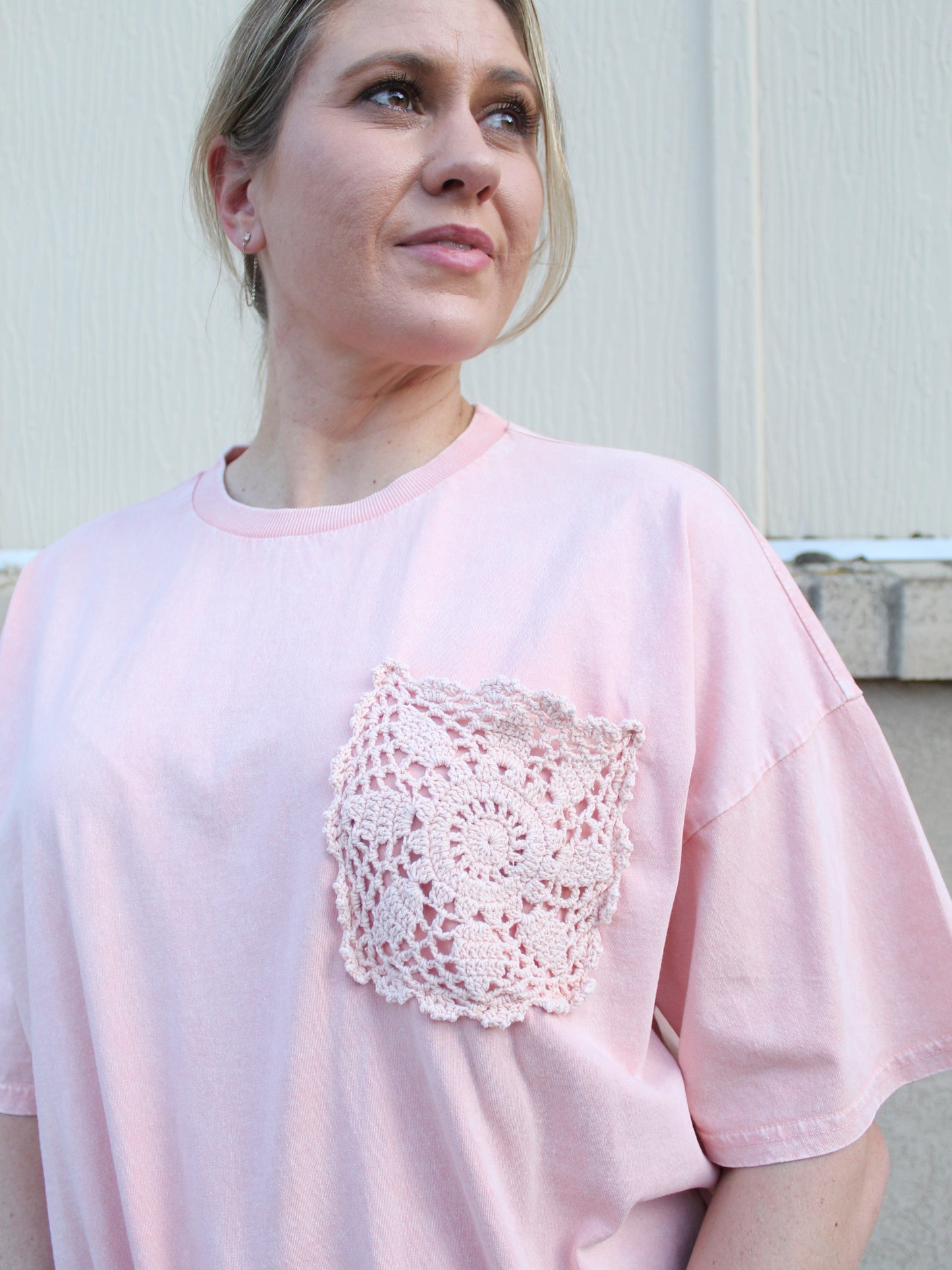 Way Out West Top in Coral