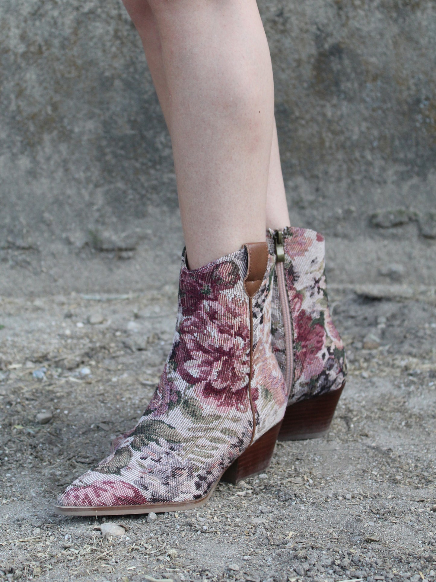 The Evie Floral Cowgirl Boot