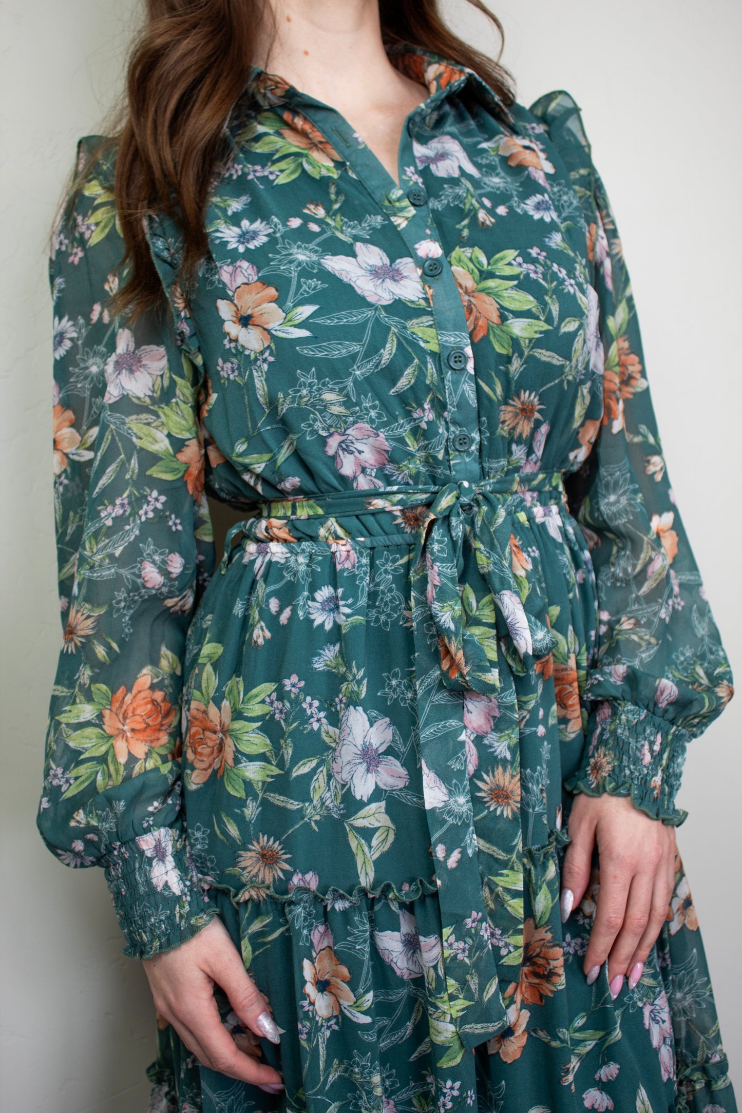 Lainey's Wildflowers Midi Dress