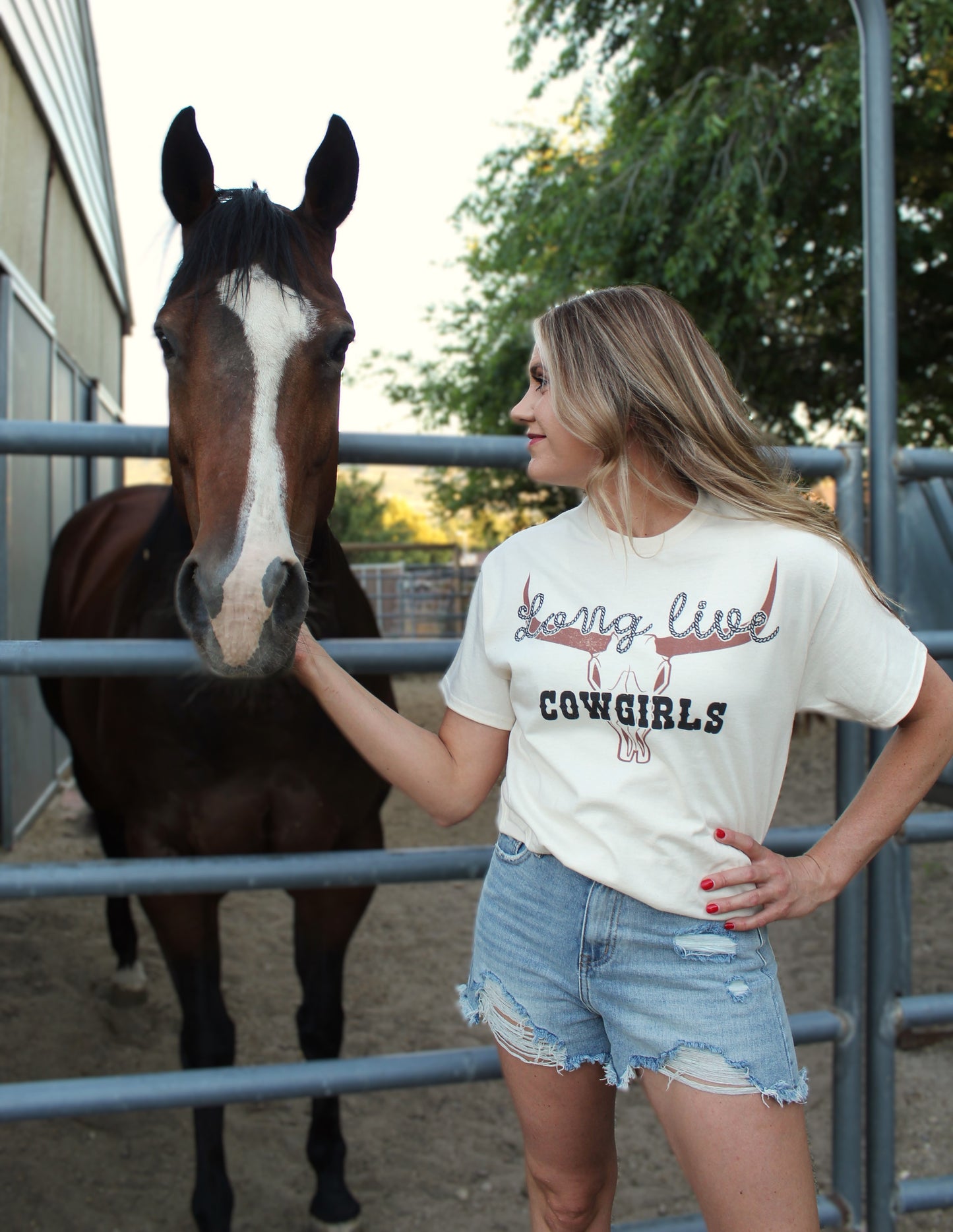 'Long Live Cowgirls' Graphic Tee