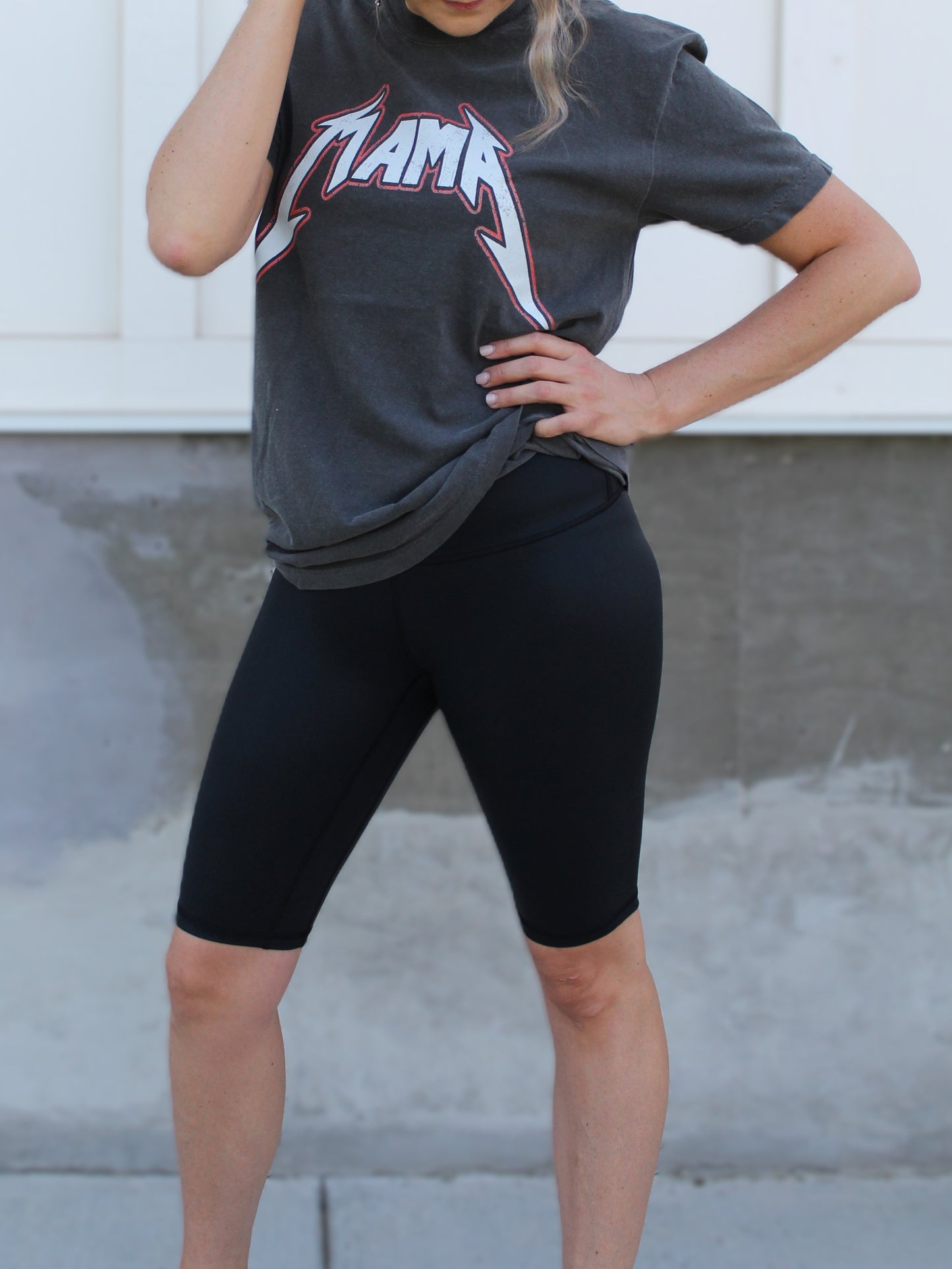 Black Butter Biker Shorts