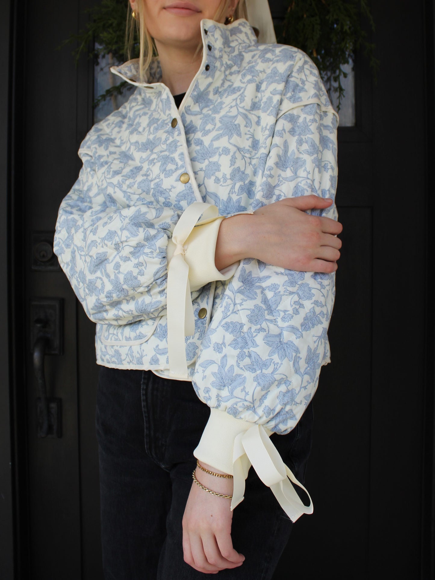 Forget Me Not Quilted Jacket