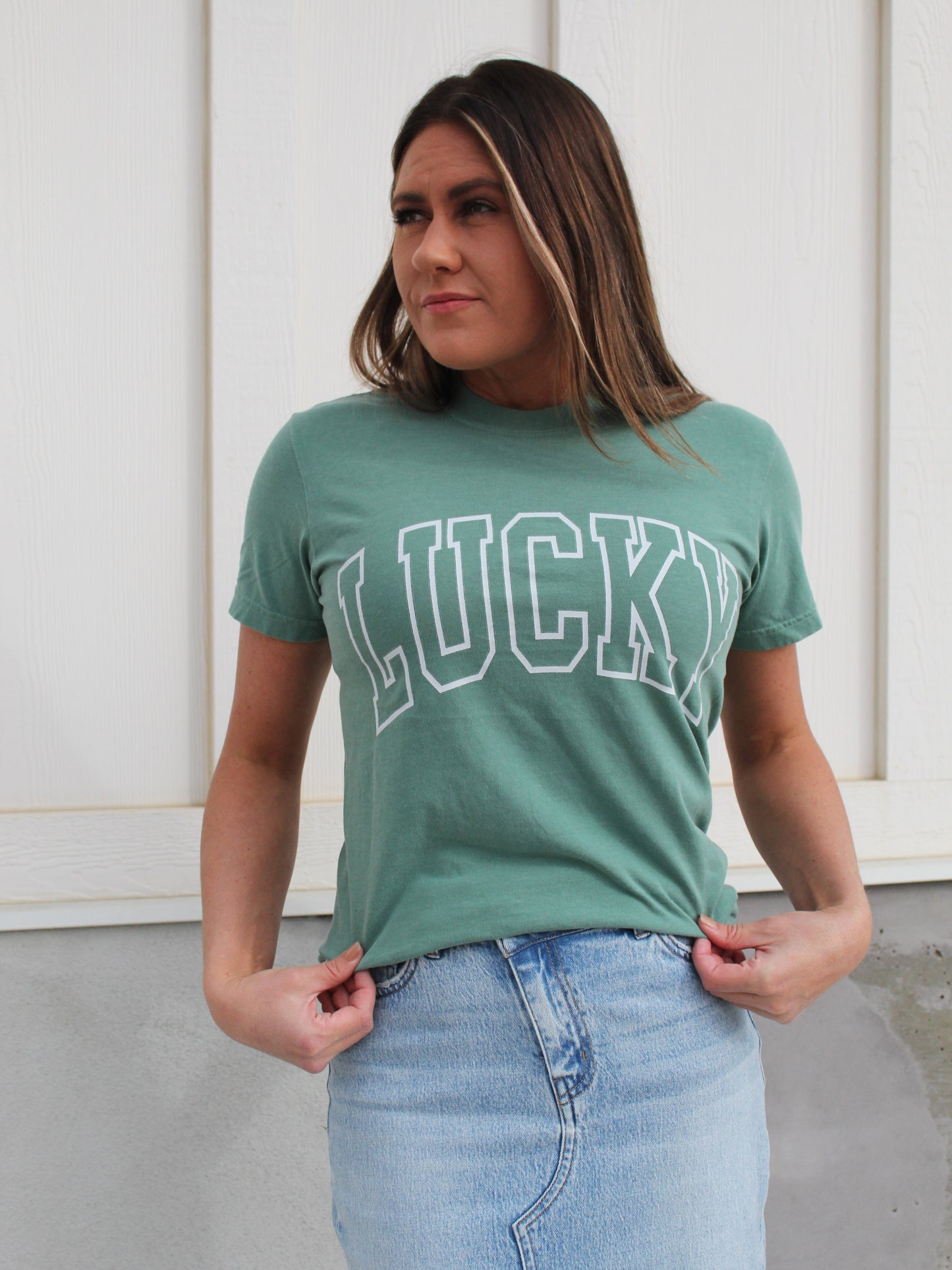 'LUCKY' Graphic Tee