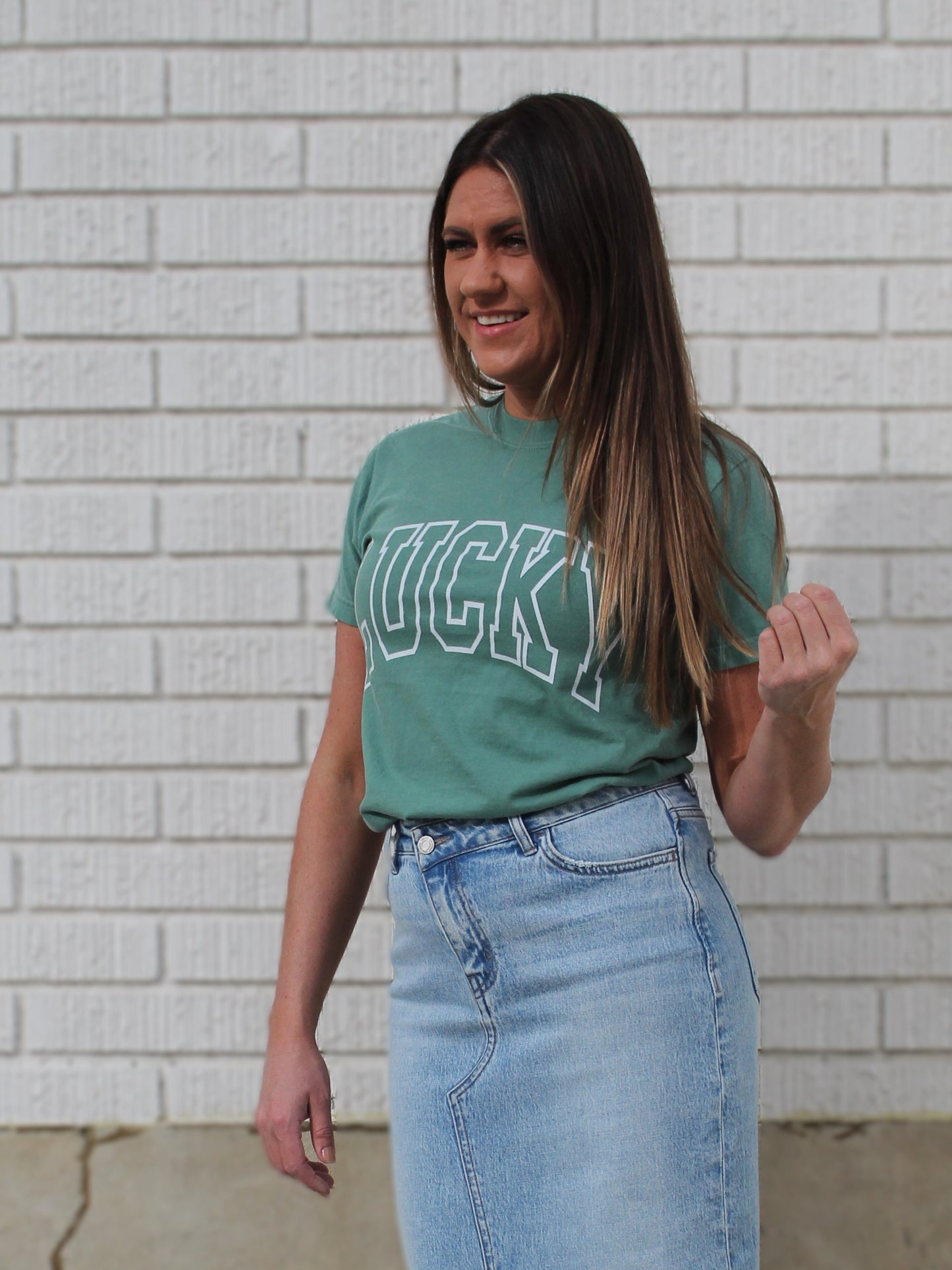 'LUCKY' Graphic Tee