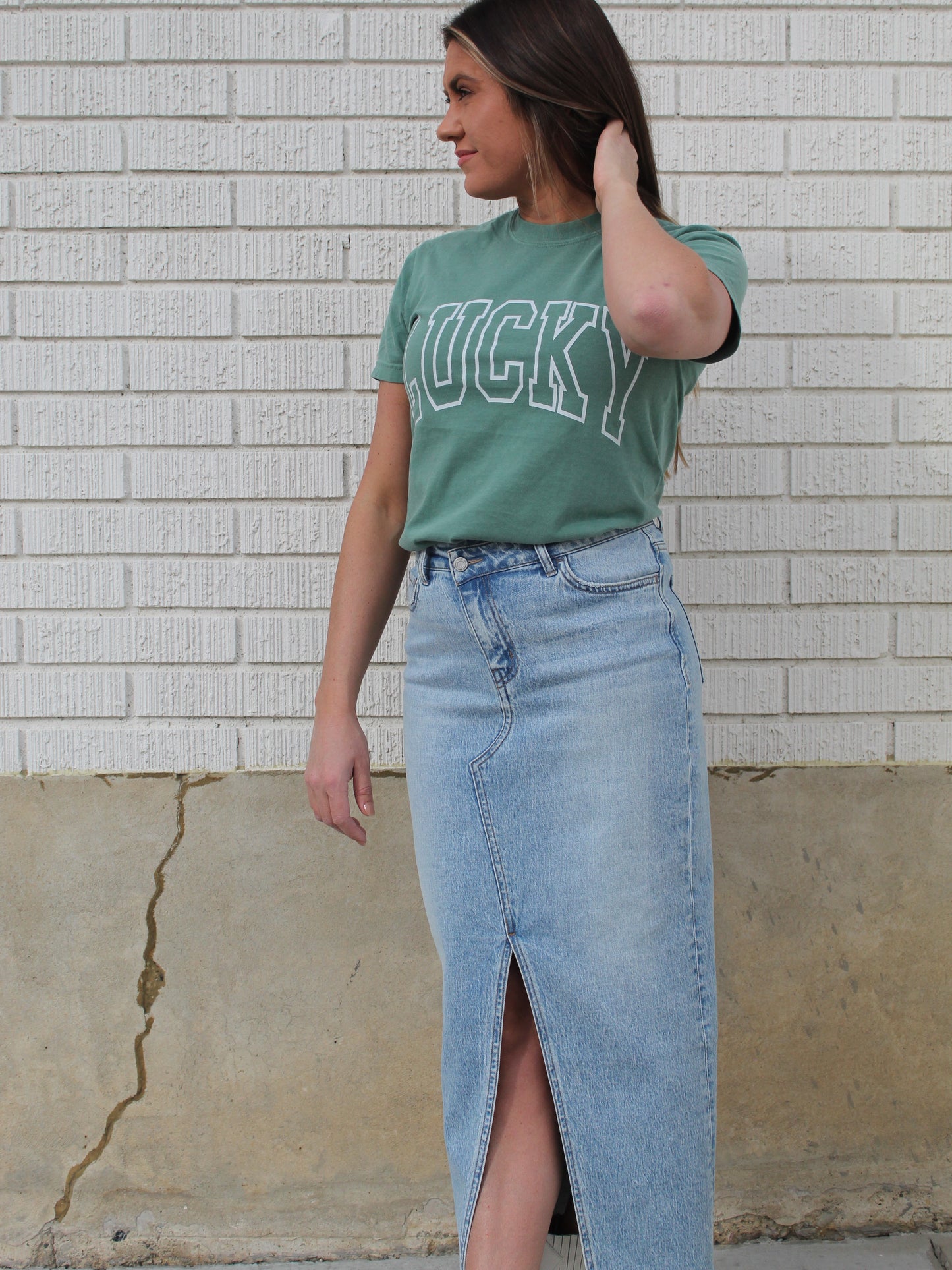 Dasha's Denim Skirt