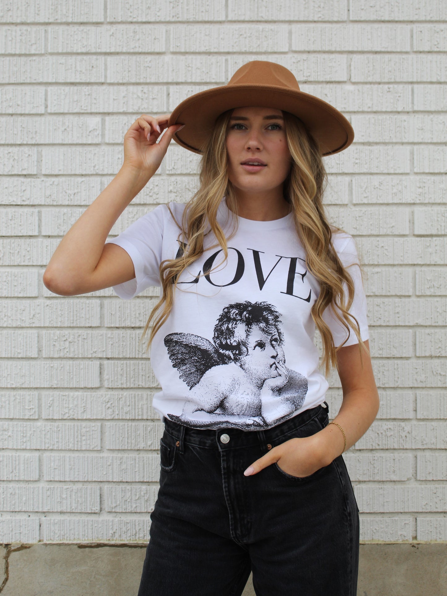 Cupid ‘LOVE’ Graphic Tee