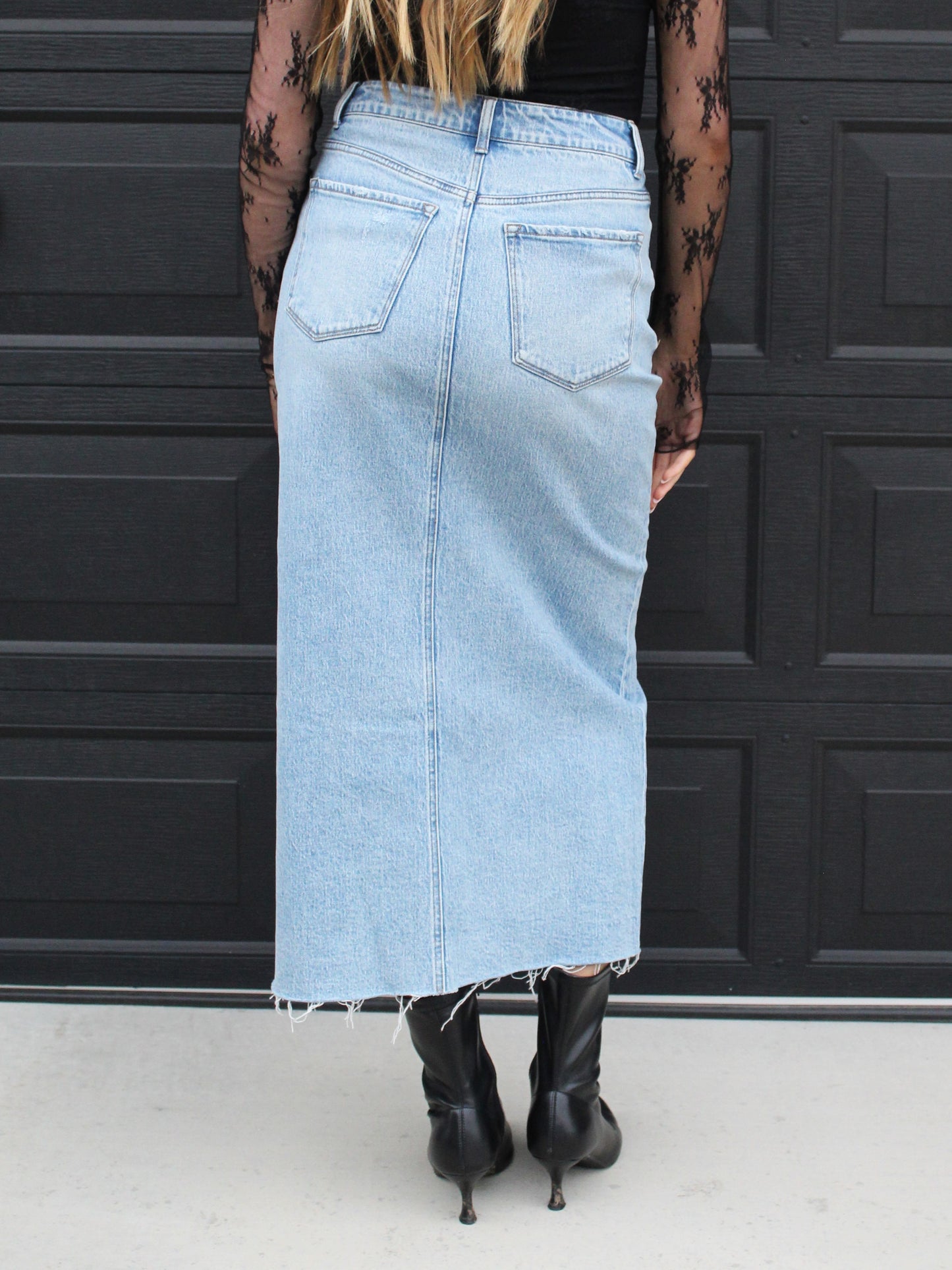Dasha's Denim Skirt