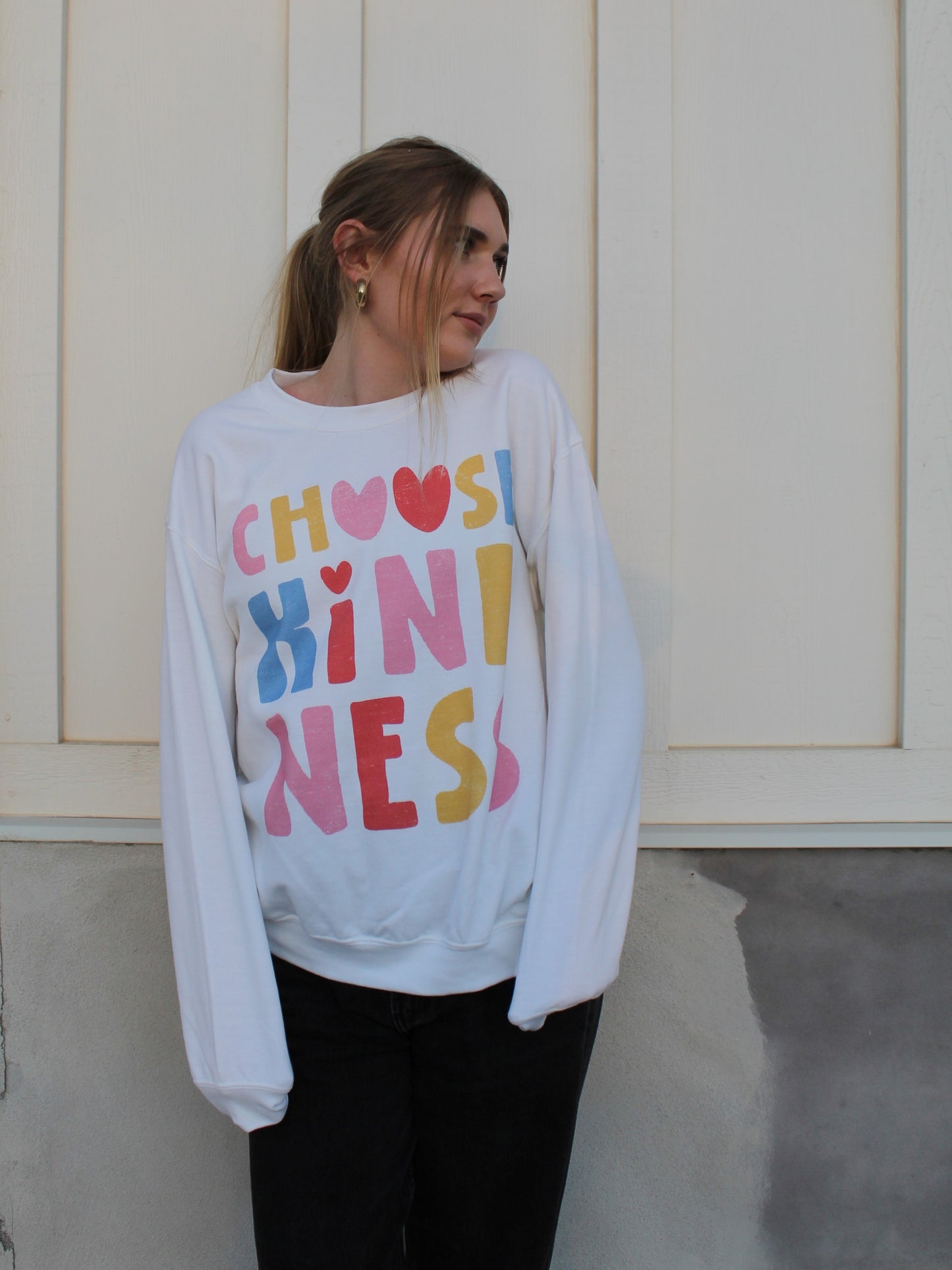 'CHOOSE KINDNESS' Graphic Sweatshirt Top