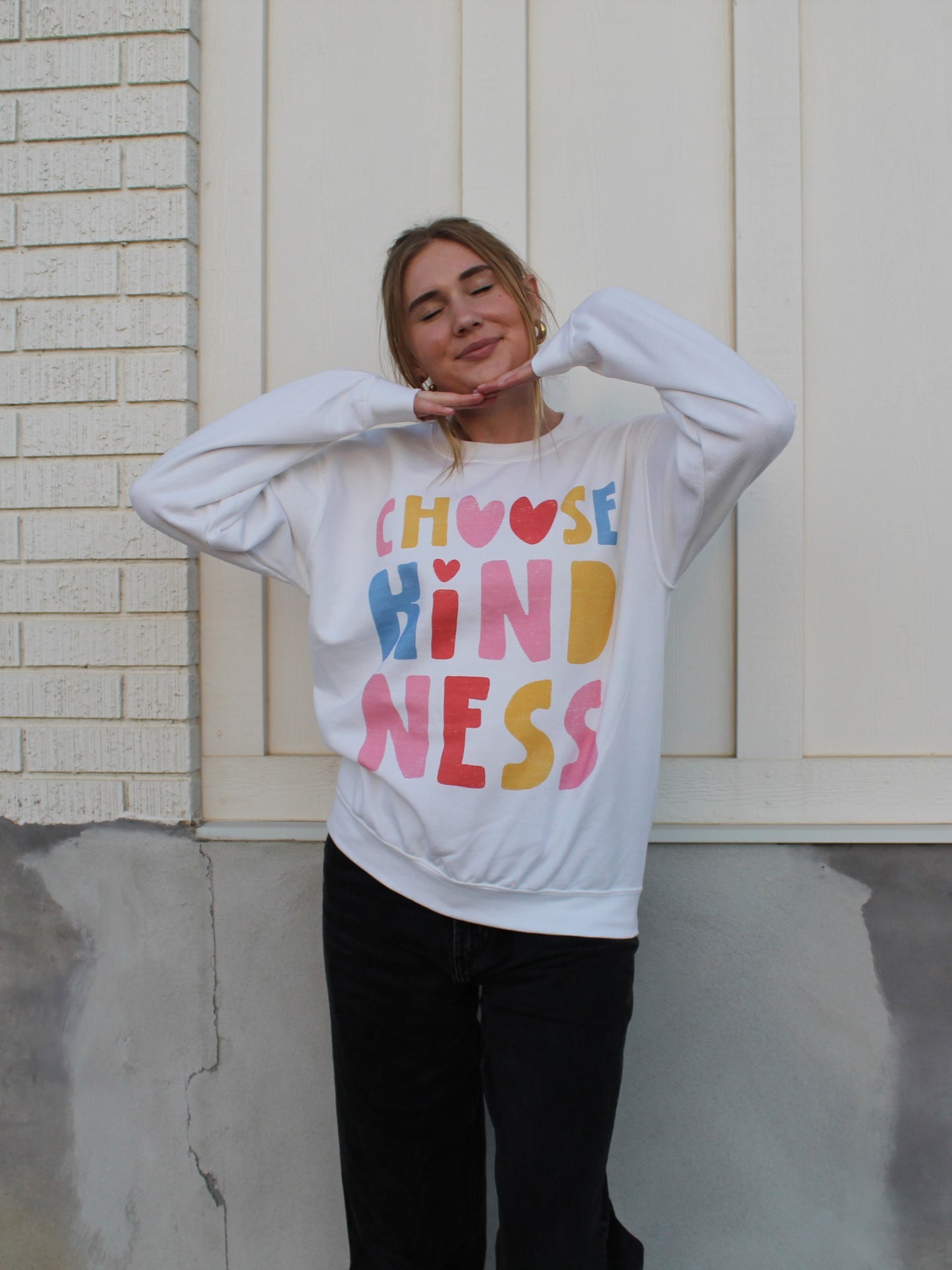 'CHOOSE KINDNESS' Graphic Sweatshirt Top