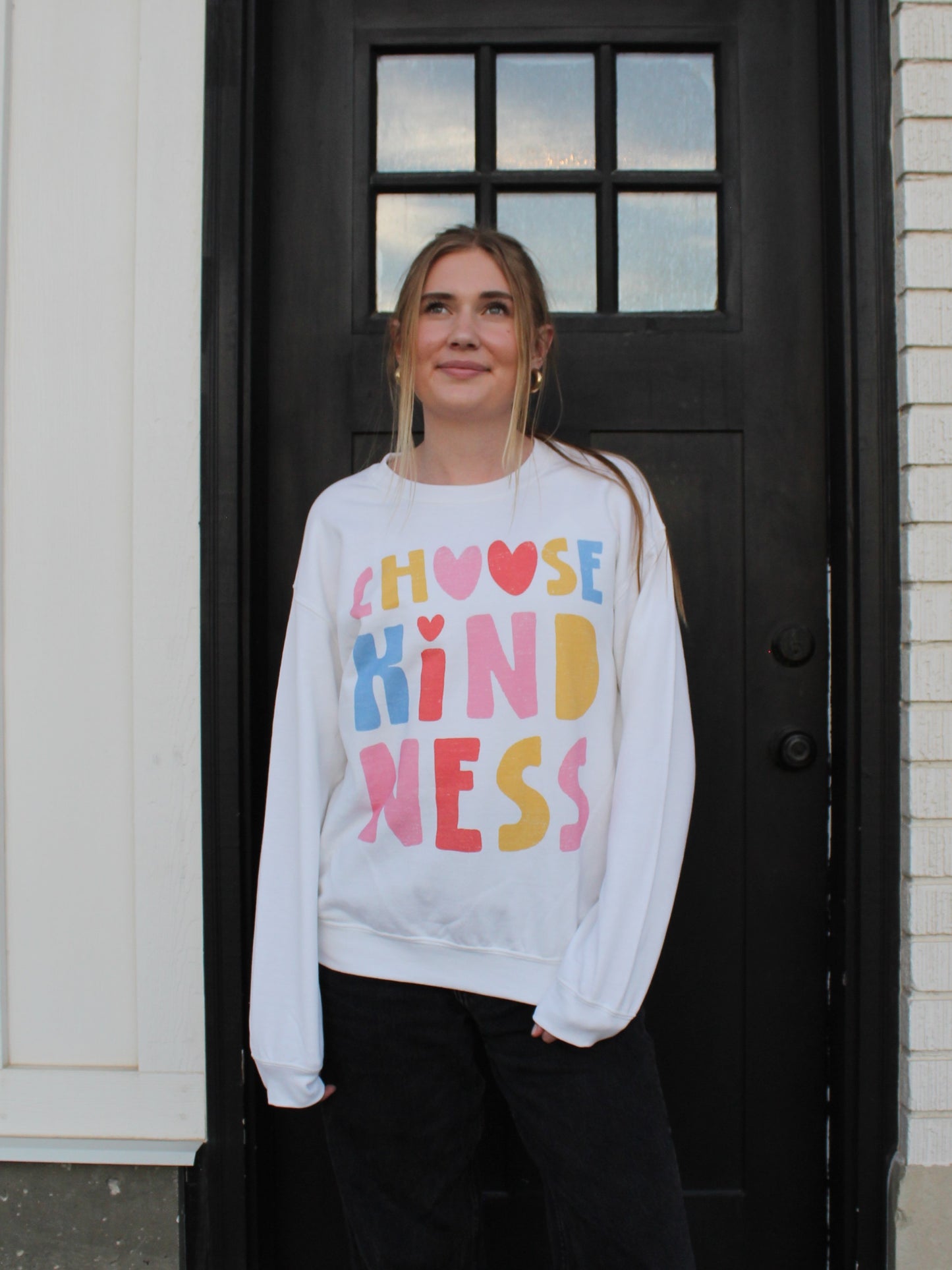 'CHOOSE KINDNESS' Graphic Sweatshirt Top