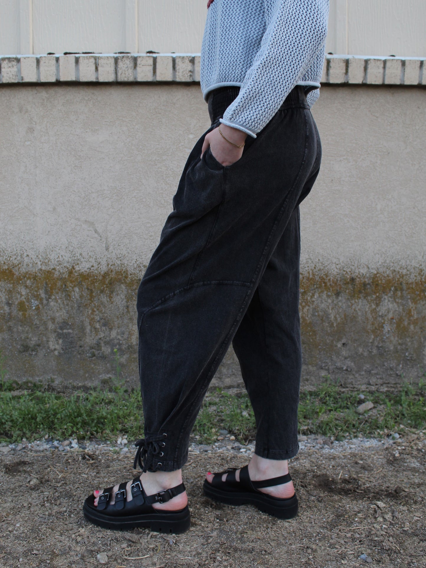 Jasmine Joggers in Charcoal