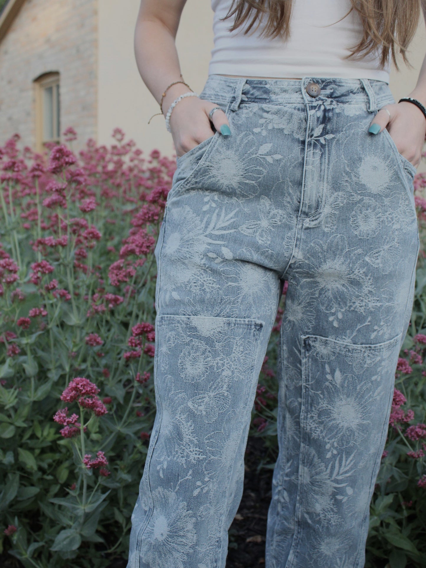 The Wildflower Denim Pant