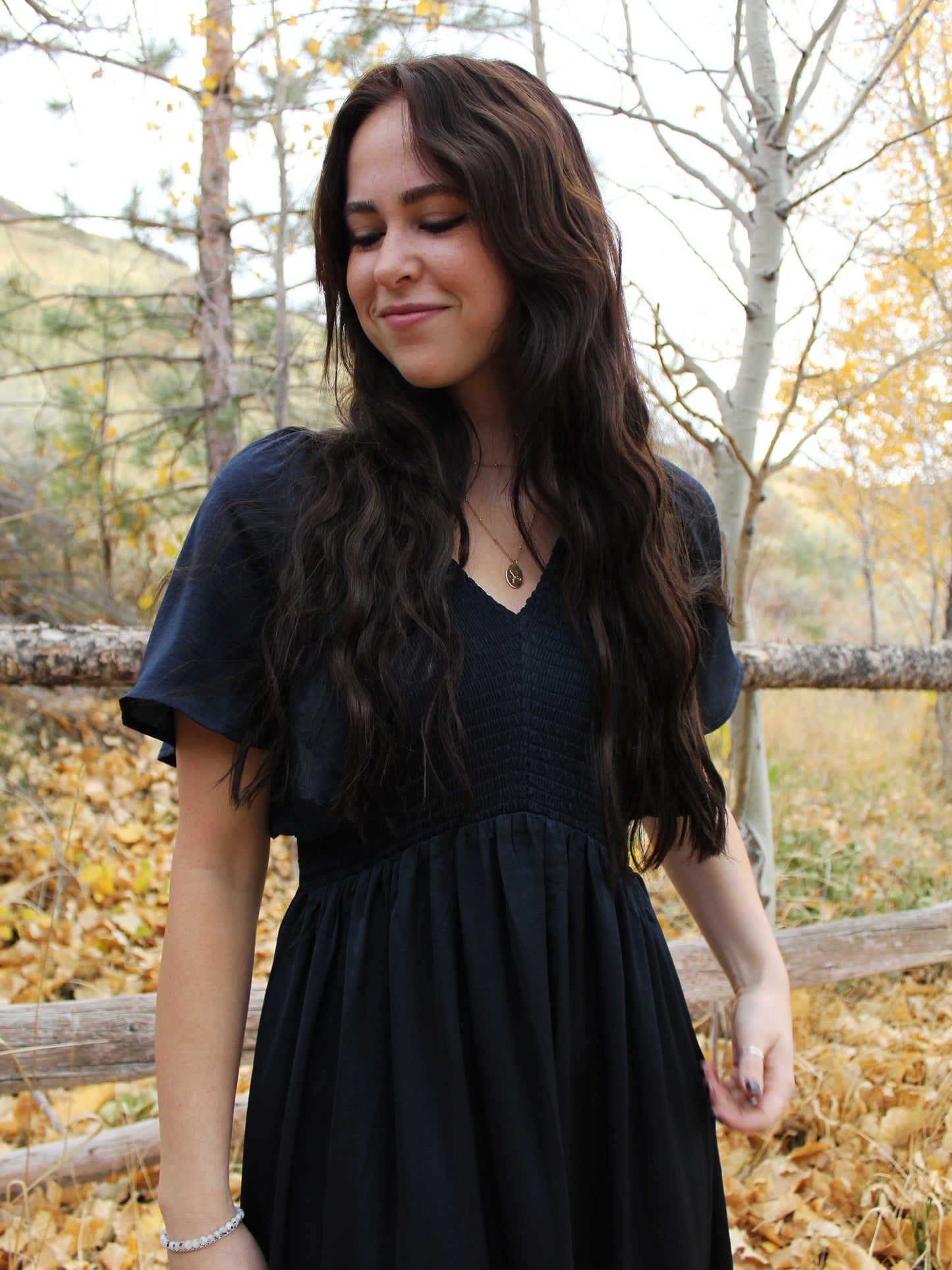 Meet Me at Midnight Satin Midi Dress