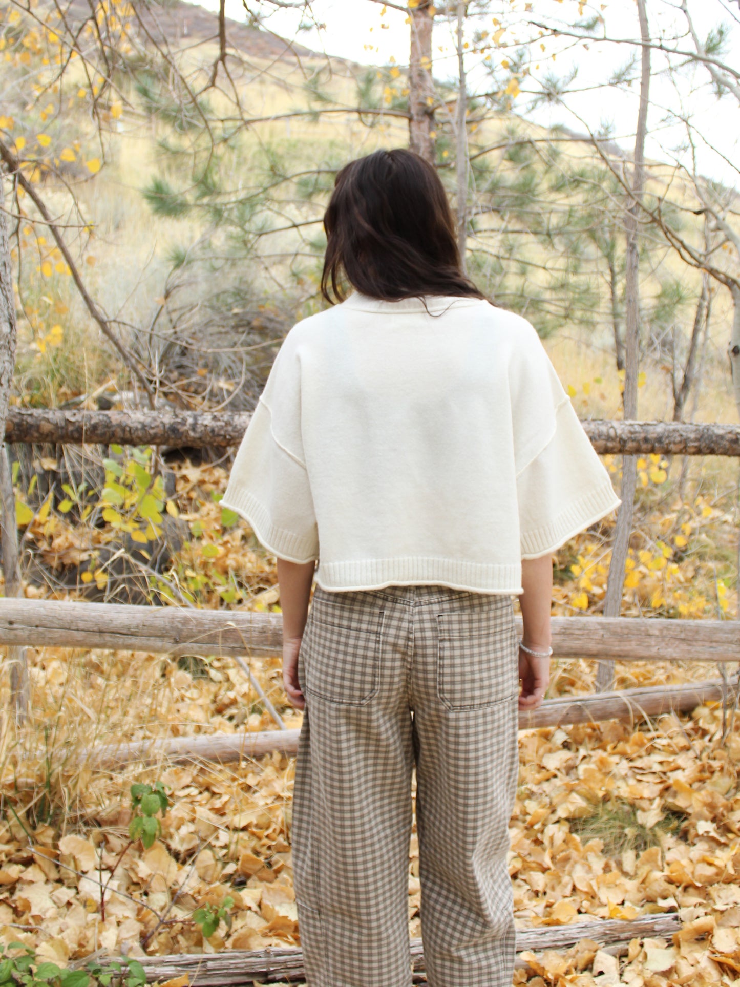 My Favorite Brushed Knit Sweater Top in French Vanilla