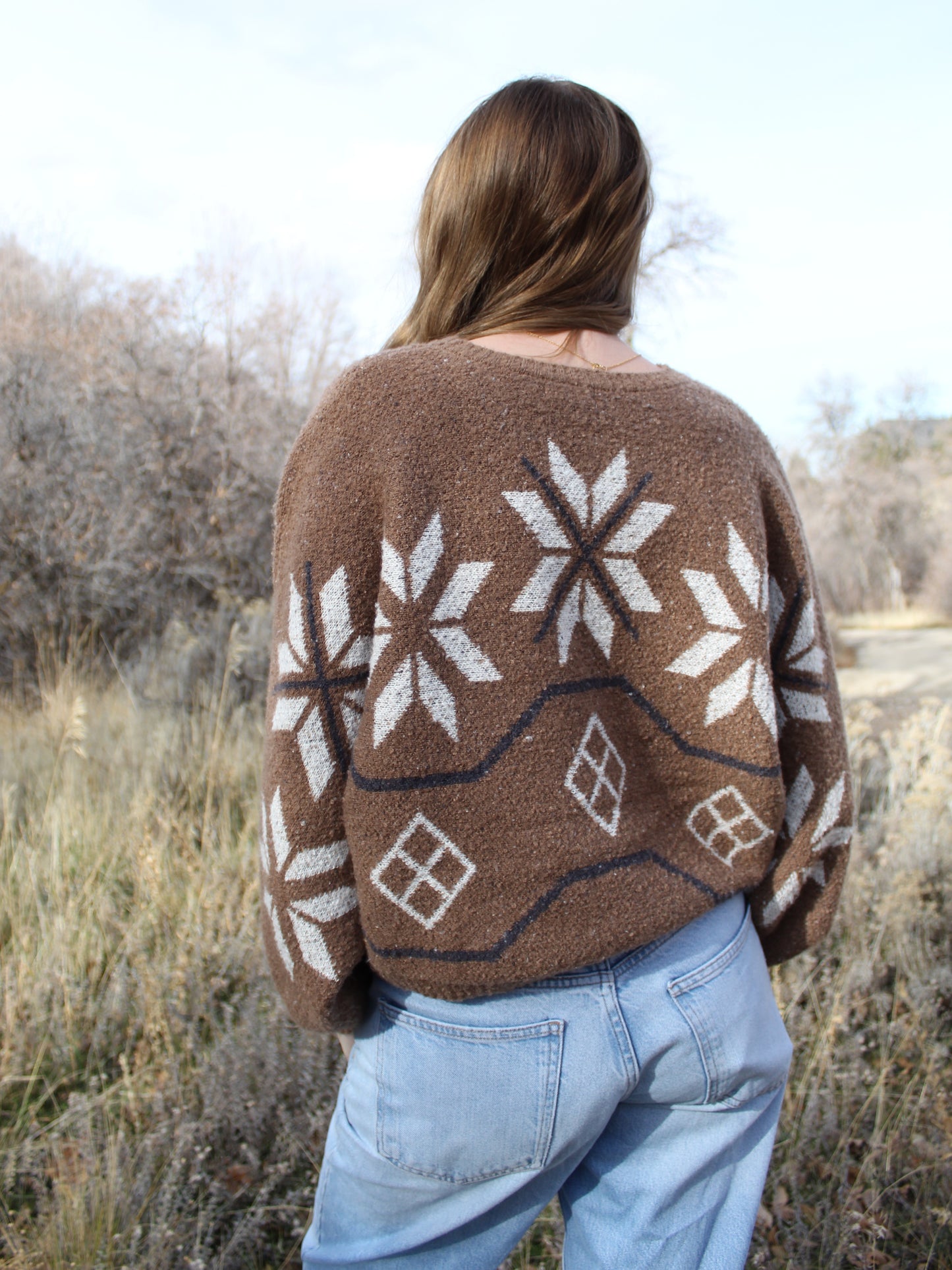 Alpine Cabin Sweater Top
