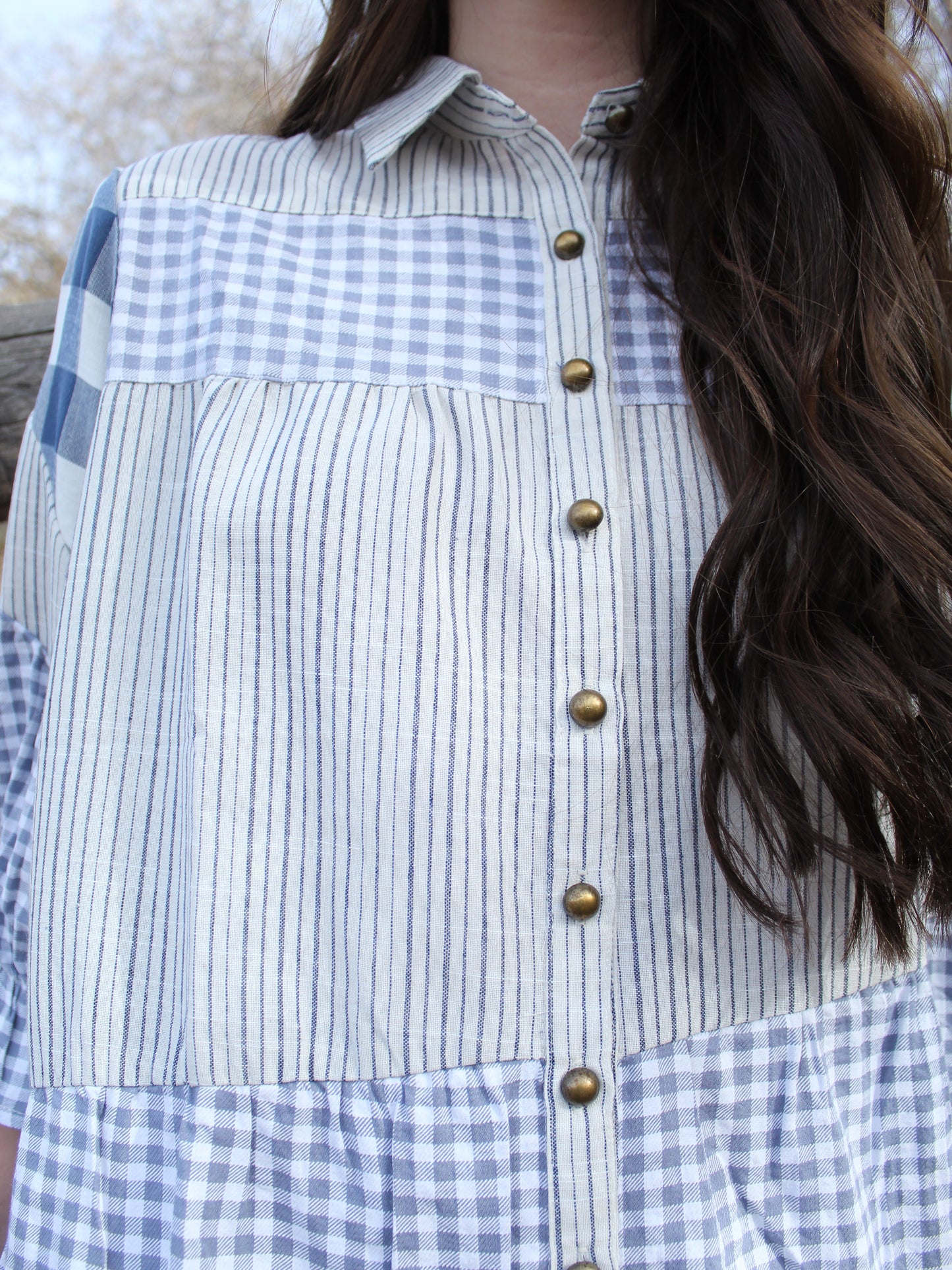 The Kalin Dress in Blue